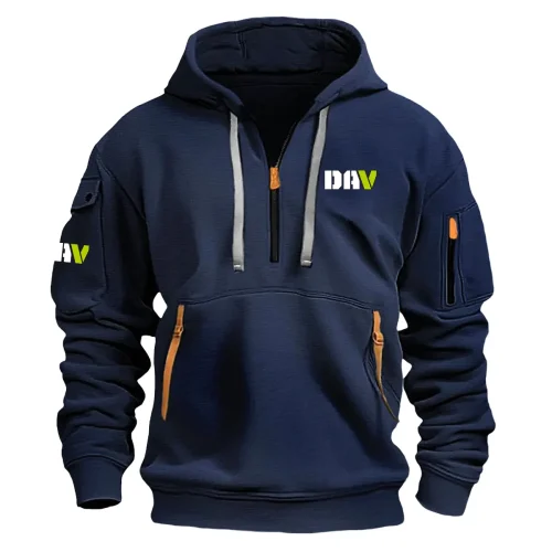 Collection Release Disabled American Veterans Veteran Fashion Hoodie Half Zipper BLVTR230824A1DAV