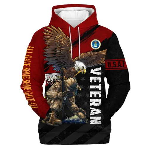 New Release U.S. Air Force Veterans Premium Hoodie Shirt  All Over Prints Gift Loves HBLVTR030424A02AF