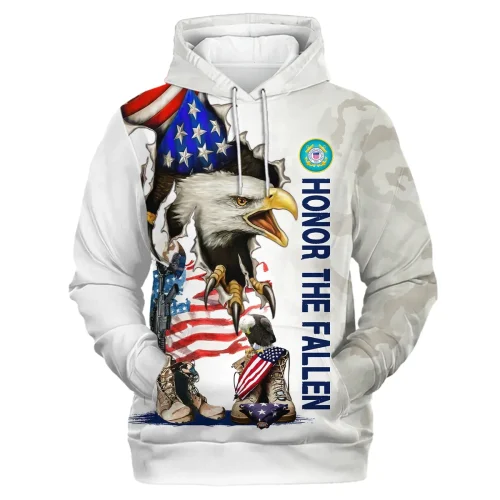 New Release U.S. Coast Guard Veterans Premium Hoodie Shirt  All Over Prints Gift Loves HBLVTR050424A04CG