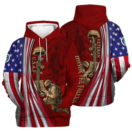 New Release U.S. Air Force Veterans Premium Hoodie Shirt  All Over Prints Gift Loves HBLVTR040424A02AF