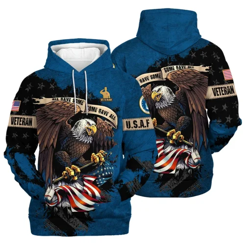 New Release U.S. Air Force Veterans Premium Hoodie Shirt  All Over Prints Gift Loves HBLVTR050424A03AF