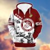 Premium Proudly Served US AIR FORCE Zip Hoodie, Gifts For US Veterans, Gifts For Veterans Day