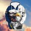 Premium Proudly Served US SEABEE Zip Hoodie, Gifts For US Veterans, Gifts For Veterans Day