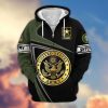 Premium Proudly Served US NAVY Zip Hoodie, Gifts For US Veterans, Gifts For Veterans Day