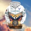 Premium Proudly Served US MARINES Zip Hoodie, Gifts For US Veterans, Gifts For Veterans Day