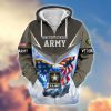 Premium Proudly Served US NAVY Zip Hoodie, Gifts For US Veterans, Gifts For Veterans Day