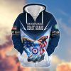 Premium Proudly Served US AIR FORCE Zip Hoodie, Gifts For US Veterans, Gifts For Veterans Day