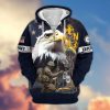 Premium Proudly Served US ARMY Zip Hoodie, Gifts For US Veterans, Gifts For Veterans Day