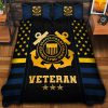 Premium US Marines Veterans Quilt Bedding Set, Gifts For US Veterans, Gifts For Veterans Day