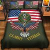 Premium US Navy Veterans Quilt Bedding Set, Gifts For US Veterans, Gifts For Veterans Day