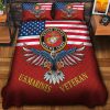 Premium US Air Force Veterans Quilt Bedding Set, Gifts For US Veterans, Gifts For Veterans Day