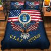 Premium US Seabees Veterans Quilt Bedding Set, Gifts For US Veterans, Gifts For Veterans Day