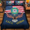 Premium US Vietnam Veterans Quilt Bedding Set, Gifts For US Veterans, Gifts For Veterans Day