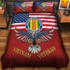 Premium US Army Veterans Quilt Bedding Set, Gifts For US Veterans, Gifts For Veterans Day