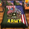 Premium US Vietnam Veterans Quilt Bedding Set, Gifts For US Veterans, Gifts For Veterans Day