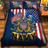 Premium US Army Veterans Quilt Bedding Set, Gifts For US Veterans, Gifts For Veterans Day