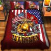 Premium US Air Force Veterans Quilt Bedding Set, Gifts For US Veterans, Gifts For Veterans Day