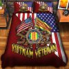 Premium US Army Veterans Quilt Bedding Set, Gifts For US Veterans, Gifts For Veterans Day