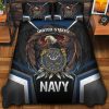 Premium US Army Veterans Quilt Bedding Set, Gifts For US Veterans, Gifts For Veterans Day