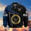 Premium Honoring All Who Served US Seabee Veterans Bomber Jacket, Gifts For US Veterans