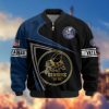 Premium Honoring All Who Served US Navy Veterans Bomber Jacket, Gifts For US Veterans