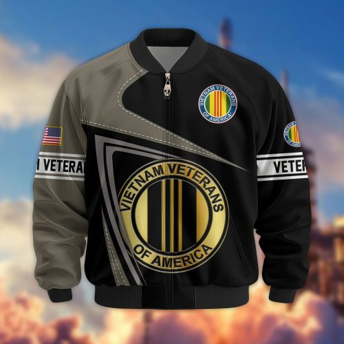 Premium Honoring All Who Served Vietnam Veterans Bomber Jacket, Gifts For US Veterans