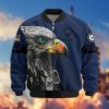 Premium Honoring All Who Served US Army Veterans Bomber Jacket, Gifts For US Veterans