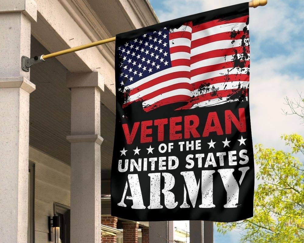 Veteran Flag for indoor and outdoor display
