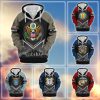 Premium US Veterans Zip Hoodie, Gifts For US Veterans, Gifts On Father's Day, Veterans Day.