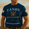 Premium I Have Earned It With My Blood Sweat And Tears US Veteran T-Shirt