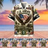 Premium US Veterans Hawaiian Shirt, Gifts For US Veterans, Gifts For Father's Day, Veterans Day.