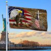 Premium America 250th Anniversary Grommet Flag VPVC120113, America 250th Flag, America 250th Birthday, Best Gifts On Independence Day, Veterans Day.