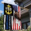 Premium US Navy Veteran Flag BPVC021213