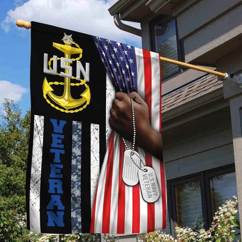 Premium US Navy Veteran Flag BPVC100910