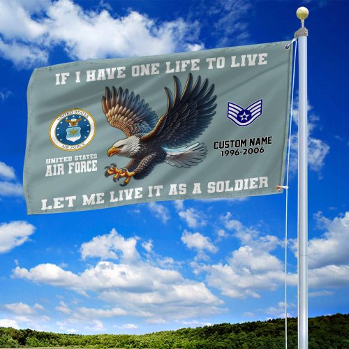 Unique Custom USAF Grommet Flag VPVC108204, Gift For Air Force Veteran, Gifts For Dad, For Husband, Best Gifts On Father's Day, Independence Day, Veterans Day.