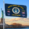 Premium Custom USAF Grommet Flag VPVC109504, Gifts For Air Force Veteran, Gifts For Dad, For Husband, Best Gifts On Father's Day, Armed Forces Day, Independence Day, Veterans Day.
