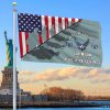 Premium Custom USAF Grommet Flag VPVC108612, Gifts For Air Force Veteran, Best Gifts On Father's Day, Armed Forces Day, Independence Day, Veterans Day.