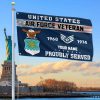 Premium Custom USAF Grommet Flag VPVC108612, Gifts For Air Force Veteran, Best Gifts On Father's Day, Armed Forces Day, Independence Day, Veterans Day.