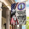 US Navy Flag VPVC110402, Custom Name, Rank, Year, Gift For Navy Veteran, American Flag, Patriotic Flag, Garden Flag, House Flag, Best Gifts On Father's Day, Independence Day, Veterans Day.