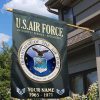 Premium Custom USAF Flag VPVC110004, Gift For Air Force Veteran, American Flag, Patriotic Flag, Garden Flag, House Flag, Best Gifts On Father's Day, Independence Day, Veterans Day.