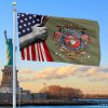 Premium USMC Grommet Flag VPVC120057, 250th Anniversary Marine Corps Flag, Gifts For Marine Veteran, Best Gifts On Father's Day, Veterans Day.