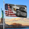 Premium Custom US Veteran Grommet Flag VPVC120153, Gifts For US Veteran, Best Gifts On Independence Day, Veterans Day.