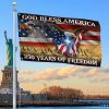 Premium Custom America 250th Anniversary Grommet Flag VPVC120089, America 250th Flag, America 250th Birthday, Best Gifts On Independence Day, Veterans Day.