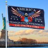 Premium America 250th Anniversary Grommet Flag VPVC120125, America 250th Flag, America 250th Birthday, Best Gifts On Independence Day, Veterans Day.