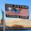 Premium America 250th Anniversary Grommet Flag VPVC120107, America 250th Flag, America 250th Birthday, Best Gifts On Independence Day, Veterans Day.