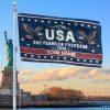 Premium America 250th Anniversary Grommet Flag VPVC120179, America 250th Flag, America 250th Birthday, Best Gifts On Independence Day, Veterans Day.