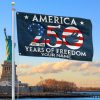 Premium America 250th Anniversary Grommet Flag VPVC120074, America 250th Flag, America 250th Birthday, Best Gifts On Independence Day, Veterans Day.