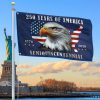 Premium America 250th Anniversary Grommet Flag VPVC120106, America 250th Flag, America 250th Birthday, Best Gifts On Independence Day, Veterans Day.
