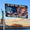 Premium America 250th Anniversary Grommet Flag VPVC120125, America 250th Flag, America 250th Birthday, Best Gifts On Independence Day, Veterans Day.