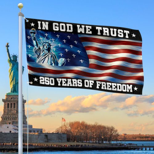 Premium America 250th Anniversary Grommet Flag VPVC120102, America 250th Flag, America 250th Birthday, Best Gifts On Independence Day, Veterans Day.